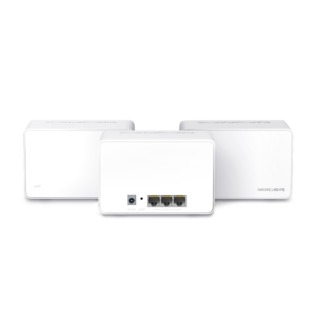 TP-Link Mercusys Halo H80X AX3000 Mesh WiFi 6 Sistemi (2`li Paket)