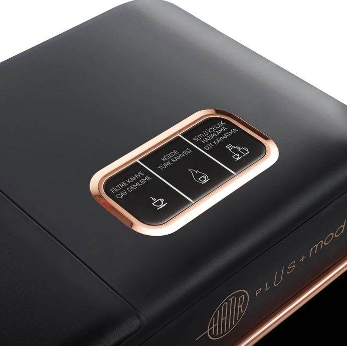 Karaca Hatır Plus Mod 5 in 1 Essential Kahve Makinesi Black Copper