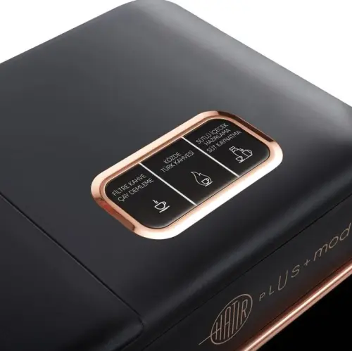 Karaca Hatır Plus Mod 5 in 1 Essential Kahve Makinesi Black Copper