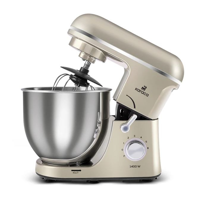 Karaca Maestrochef Essential XL Krem 5.7 lt 1400 W Stand Mikser