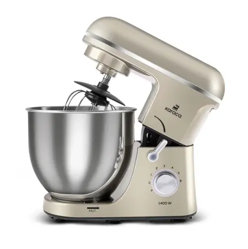 Karaca Maestrochef Essential XL Krem 5.7 lt 1400 W Stand Mikser