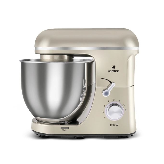 Karaca Maestrochef Essential XL Krem 5.7 lt 1400 W Stand Mikser