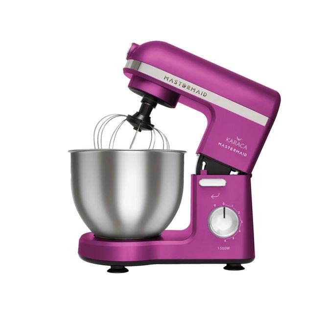 Karaca Mastermaid Chef 1500 W 5 lt Stand Mikser Fuşya