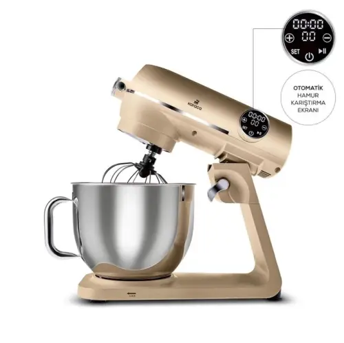 Karaca Multichef Artisan 7 lt 1800 W Gold Döküm Stand Mikser