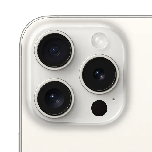iPhone 15 Pro 128GB MTUW3TU/A Beyaz Titanyum Cep Telefonu - Apple Türkiye Garantili