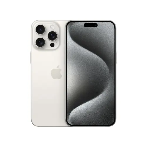 iPhone 15 Pro Max 256GB MU783TU/A Beyaz Titanyum Cep Telefonu - Apple Türkiye Garantili