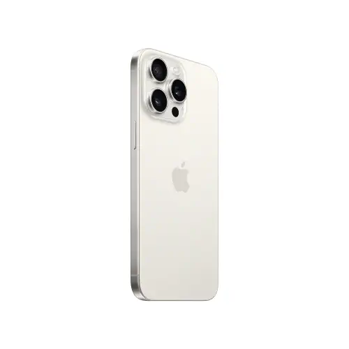 iPhone 15 Pro Max 1TB MU7H3TU/A Beyaz Titanyum Cep Telefonu - Apple Türkiye Garantili