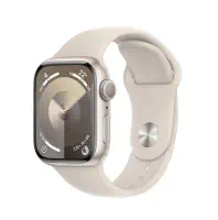 Apple Watch Series 9 GPS 41mm Yıldız Işığı Alüminyum Kasa ve Yıldız Işığı Spor Kordon - S/M - MR8T3TU/A