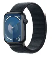 Apple Watch Series 9 GPS 45mm Gece Yarısı Alüminyum Kasa ve Gece Yarısı Spor Loop - MR9C3TU/A