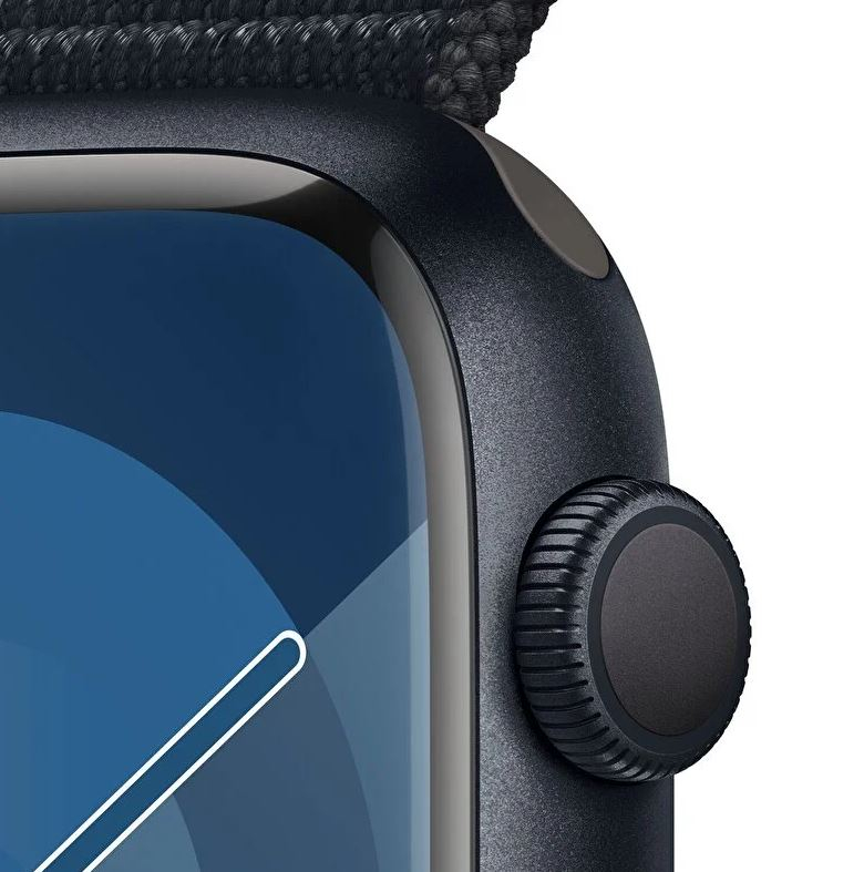 Apple Watch Series 9 GPS 45mm Gece Yarısı Alüminyum Kasa ve Gece Yarısı Spor Loop - MR9C3TU/A