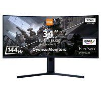 Xiaomi Mi Curved BHR4269GL 34″ 144Hz 4ms (HDMI+Display) FreeSync WQHD Gaming (Oyuncu) Monitör