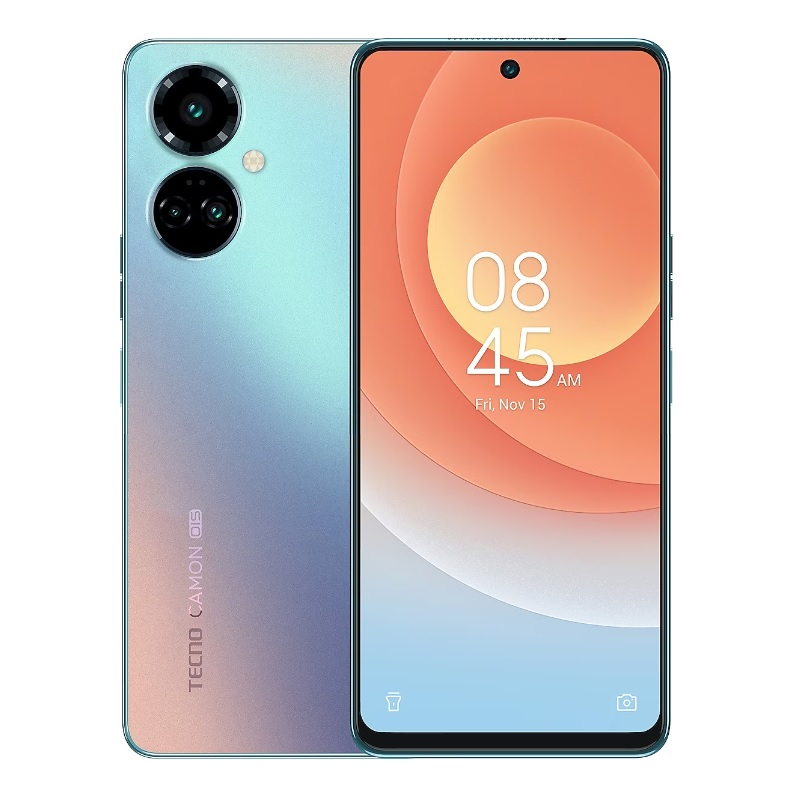 Tecno Camon 19 Pro 128GB 8GB RAM Polar Mavi Cep Telefonu – Tecno Türkiye Garantili
