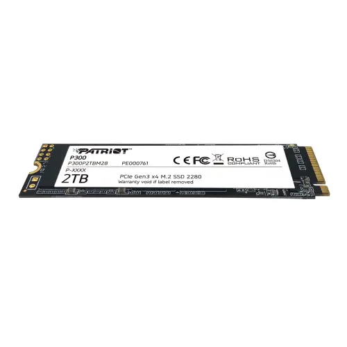 Patriot P300 2TB 2100/1650MB/s NVMe M.2 SSD Disk (P300P2TBM28)