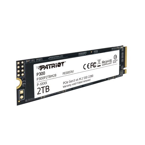 Patriot P300 2TB 2100/1650MB/s NVMe M.2 SSD Disk (P300P2TBM28)