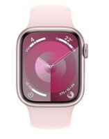 Apple Watch Series 9 GPS 41mm Pembe Alüminyum Kasa ve Uçuk Pembe Spor Kordon - M/L - MR943TU/A