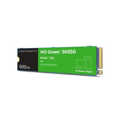 WD Green SN350 WDS500G2G0C 500GB 2400/1500MB/s NVMe M.2 SSD Disk