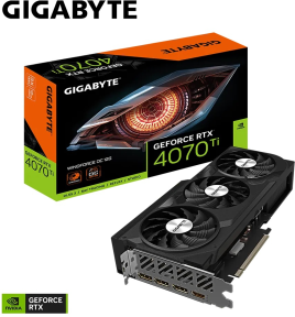 Gigabyte GeForce RTX 4070 Ti Windforce OC GV-N407TWF3OC-12GD 12GB GDDR6X 192Bit DLSS 3 Gaming (Oyuncu) Ekran Kartı