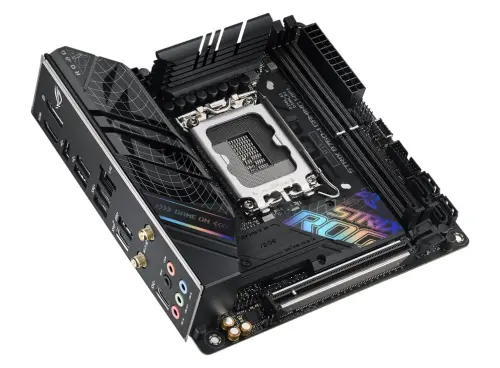 ASUS ROG STRIX B760-I GAMING WIFI B760 Soket 1700 DDR5 7600(OC)MHz Mini ITX Gaming (Oyuncu) Anakart