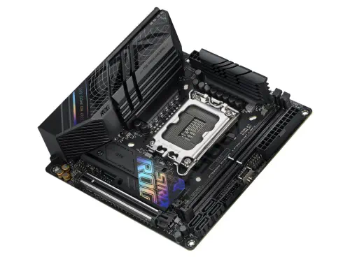 Asus ROG STRIX B760-I GAMING WIFI B760 Soket 1700 DDR5 7600(OC)MHz Mini ITX Gaming (Oyuncu) Anakart