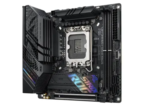 ASUS ROG STRIX B760-I GAMING WIFI B760 Soket 1700 DDR5 7600(OC)MHz Mini ITX Gaming (Oyuncu) Anakart