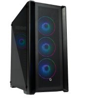 Frisby FC-9445G 850W 80+ Bronze 4x120mm Double Slim Ring RGB Fan Temperli Cam Mesh USB 3.0 ATX Mid-Tower Gaming (Oyuncu) Kasa