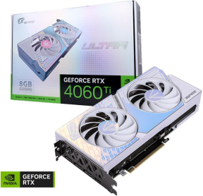 COLORFUL iGame RTX 4060 Ti Ultra 8GB GDDR6 128Bit W DUO OC 8GB-V DX12 Gaming (Oyuncu) Ekran Kartı