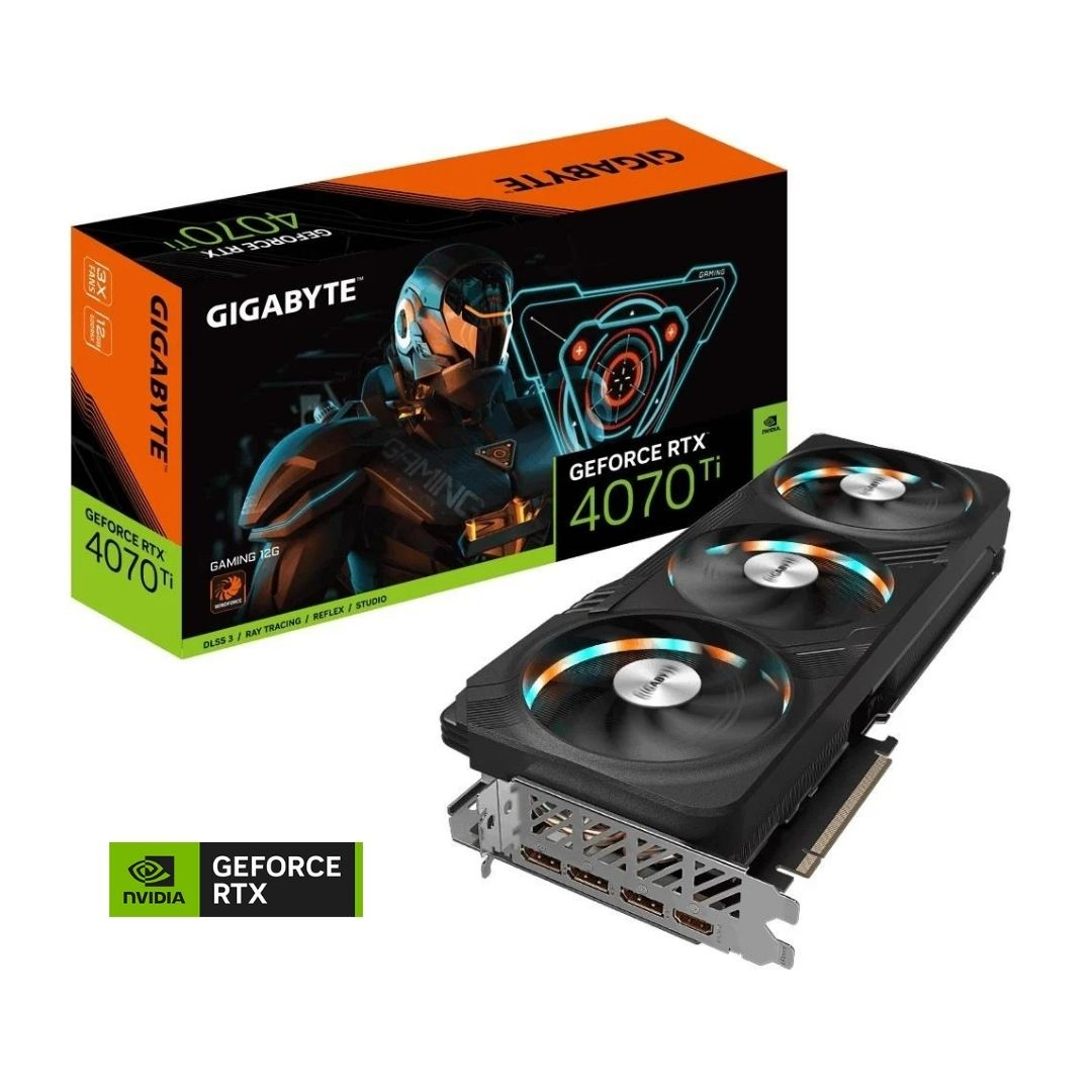 Gigabyte GeForce RTX 4070 Ti Gaming GV-N407TGAMING-12GD 12GB GDDR6X 192Bit DX12 Gaming (Oyuncu) Ekran Kartı