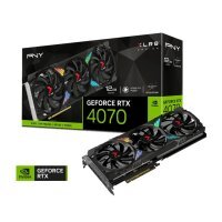 PNY RTX 4070 XLR8 Gaming VERTO RGB 12 GB GDDR6X 192Bit (VCG407012TFXXPB1) DX12 Gaming (Oyuncu) Ekran Kartı