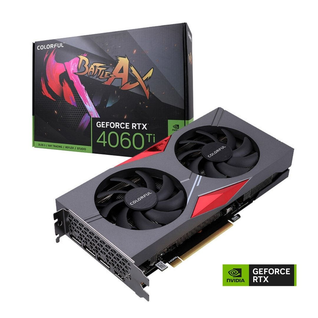 COLORFUL RTX 4060 Ti 8GB GDDR6 128Bit NB DUO 8GB-V DX12 Gaming (Oyuncu) Ekran Kartı