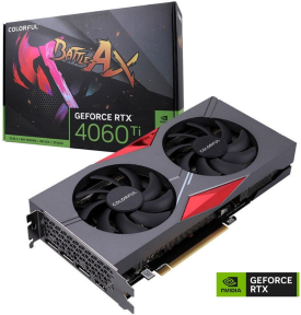 COLORFUL RTX 4060 Ti 8GB GDDR6 128Bit NB DUO 8GB-V DX12 Gaming (Oyuncu) Ekran Kartı
