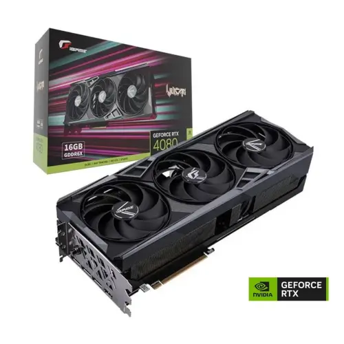 Colorful iGame RTX 4080 16GB Vulcan OC-V GDDR6X 256Bit DX12 DLSS 3 Gaming (Oyuncu) Ekran Kartı