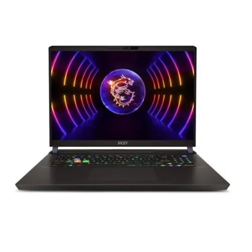 MSI Vector  GP78HX 13VH-479XTR i9-13950HX 32GB DDR5 RTX4080 GDDR6 12GB 2TB SSD  17″ 240Hz QHD FreeDos Gaming (Oyuncu) Notebook