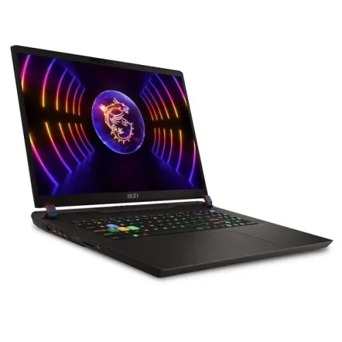 MSI Vector  GP78HX 13VH-479XTR i9-13950HX 32GB DDR5 RTX4080 GDDR6 12GB 2TB SSD  17″ 240Hz QHD FreeDos Gaming (Oyuncu) Notebook