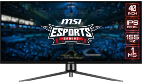 MSI MAG401QR 40” 1ms 155Hz 3440X1440 21:9 Adaptive Sync IPS UWQHD Gaming (Oyuncu) Monitör
