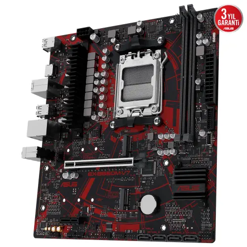 Asus EX-B650M-V7 AMD Soket AM5 DDR5 8000MHz Micro-ATX Anakart