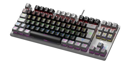 Lenovo Lecoo GK304 Red Switch RGB Mekanik Türkçe Q Siyah Gaming (Oyuncu) Klavye