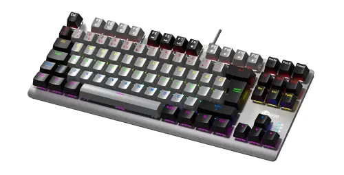 Lenovo Lecoo GK304 Red Switch RGB Mekanik Türkçe Q Gri Gaming (Oyuncu) Klavye