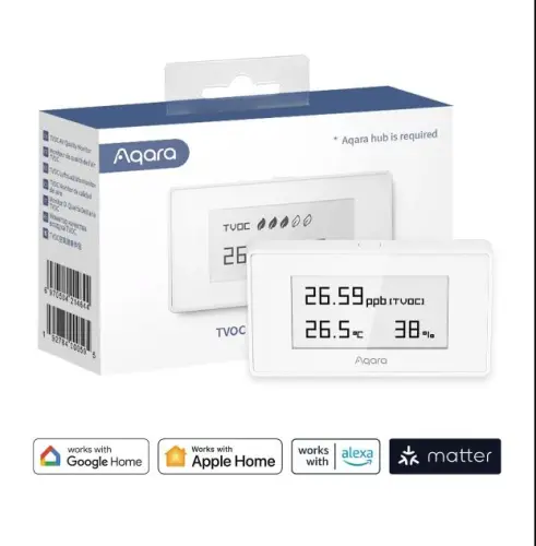 Aqara TVOC Hava Kontrol Ekranı AAQS-S01