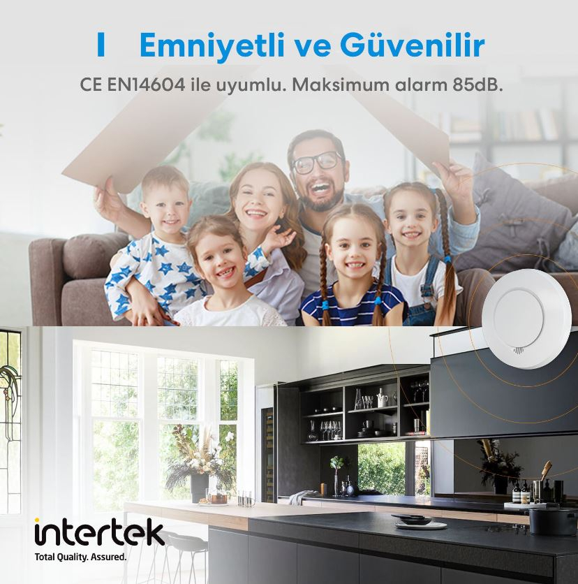 Meross Akıllı Duman Sensör Kiti GS559AH