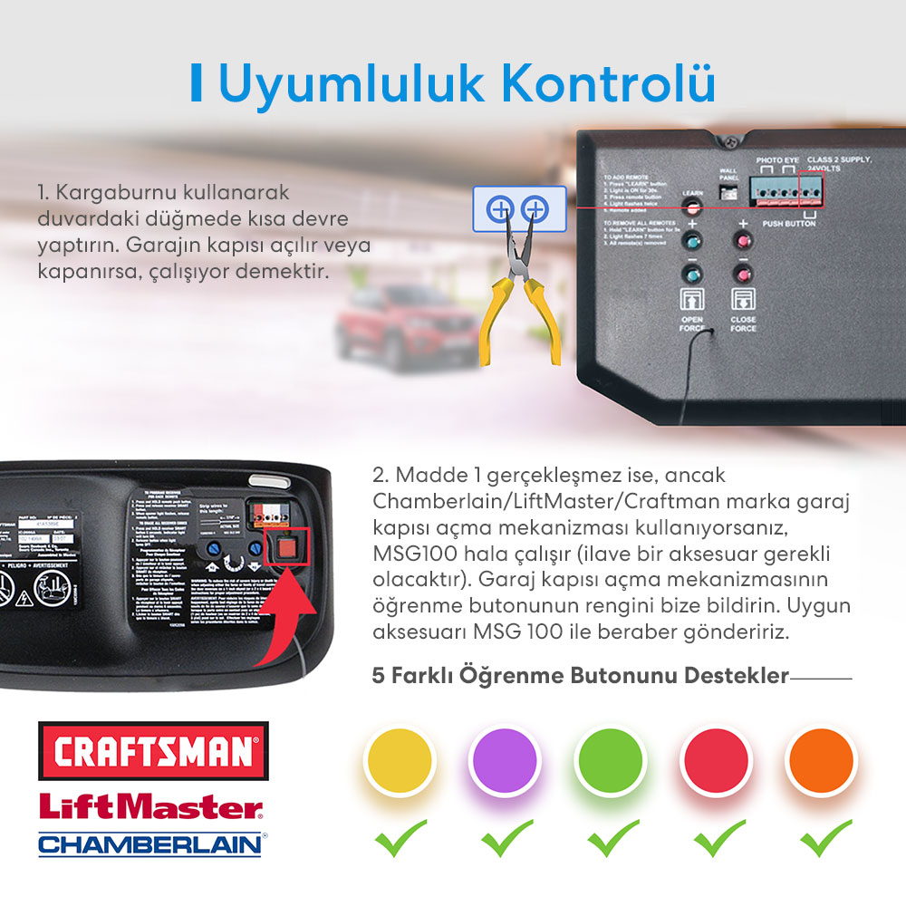 Meross Akıllı Garaj Anahtarı MSG100