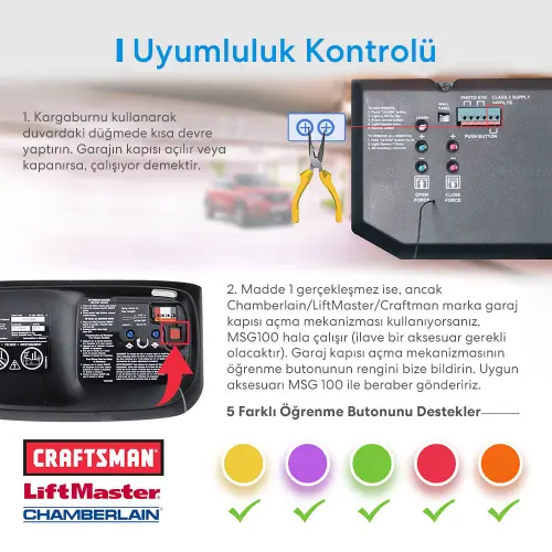 Meross Akıllı Garaj Anahtarı MSG100
