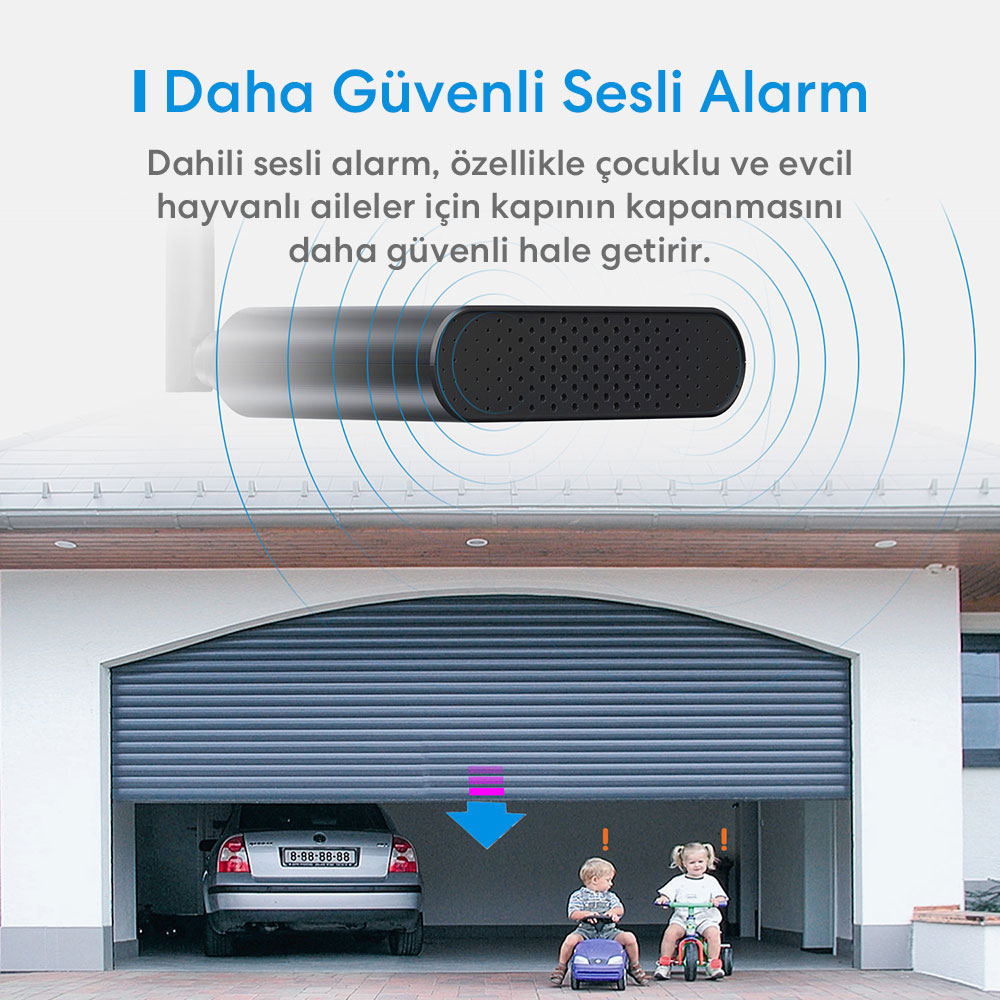 Meross Akıllı Üçlü Garaj Anahtarı MSG200