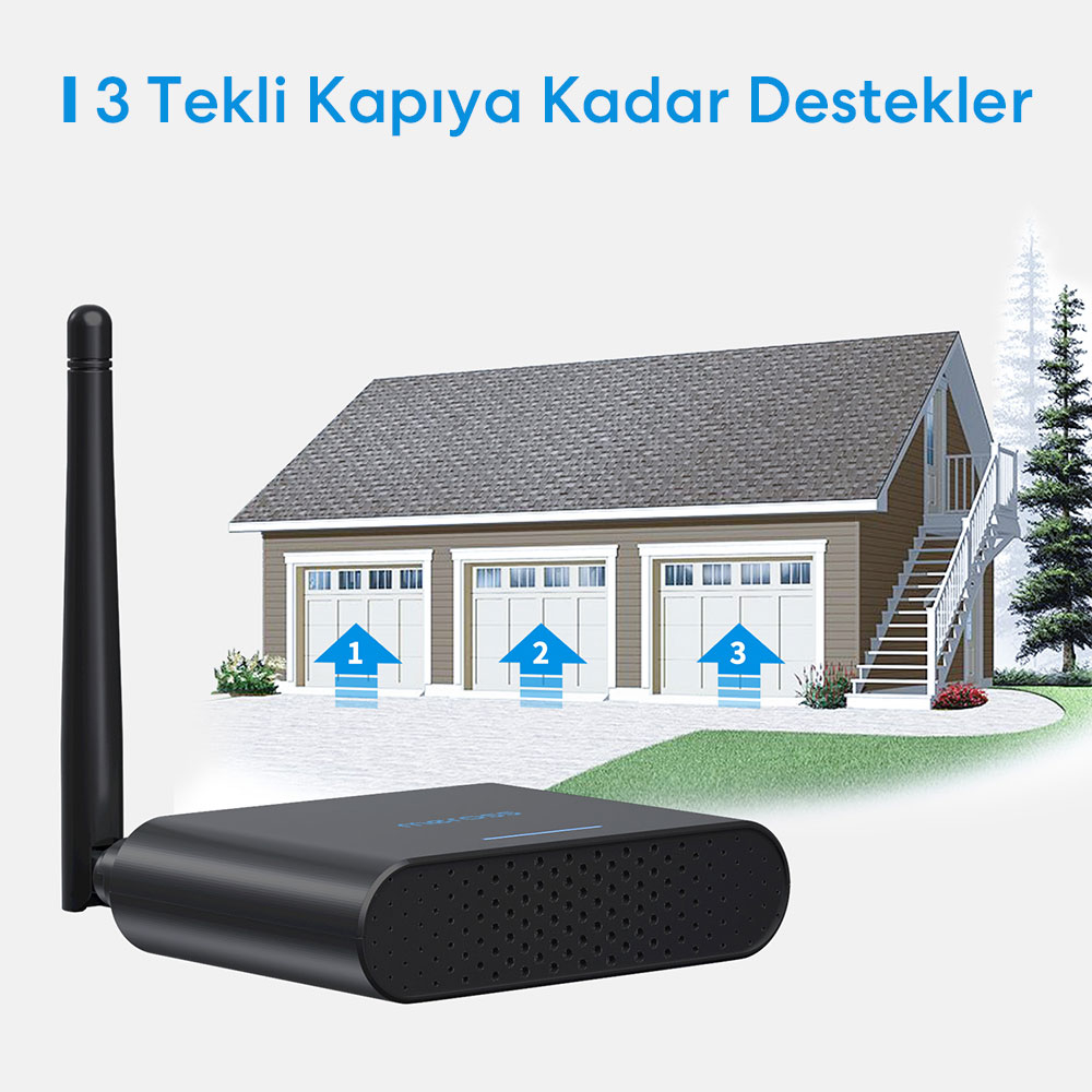 Meross Akıllı Üçlü Garaj Anahtarı MSG200