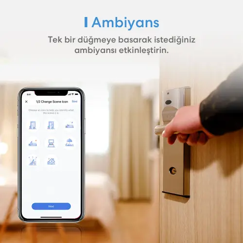 Meross Akıllı Dokunmatik Çift Yönlü Anahtar MSS550