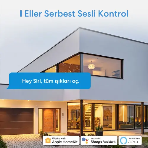 Meross Akıllı Dokunmatik Çift Yönlü Anahtar MSS550