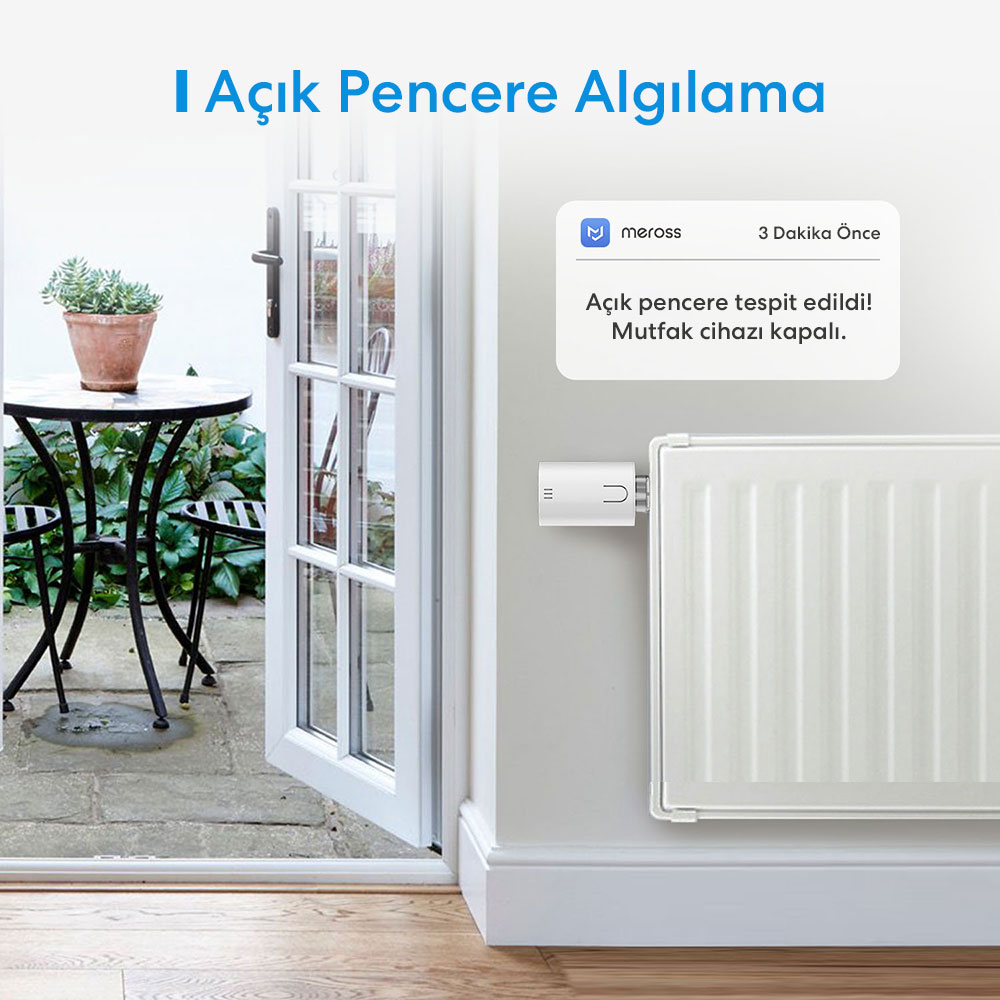 Meross Akıllı Termostat Başlangıç Kiti MTS150H