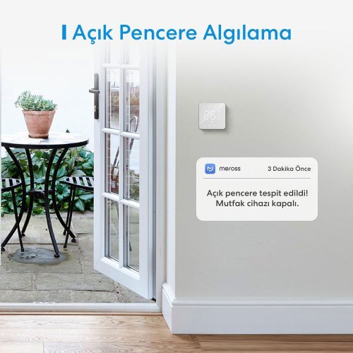 Meross Akıllı Termostat Yerden Isıtma MTS200