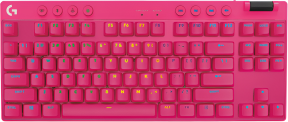 Logitech G Pro X Lightspeed Kablosuz Tactile İngilizce Q Magenta Oyuncu Klavyesi - 920-012159