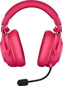 Logitech G Pro X 2 Lightspeed Kablosuz Bluetooth Magenta Gaming Kulaklık -981-001275