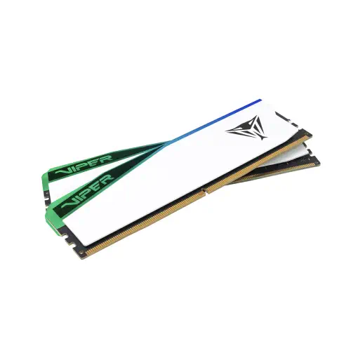 Patriot Viper Elite 5 RGB PVER564G62C42KW 64GB (2x32GB) DDR5 6200MHz CL42 Gaming Ram (Bellek)